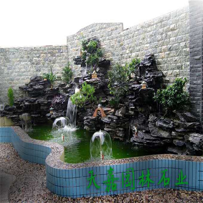 磐安小庭院水景设计